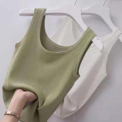 Douyin hit suspender women's vest female inner wear 2023 spring and summer new slim bottoming shirt female outer wear sleeveless