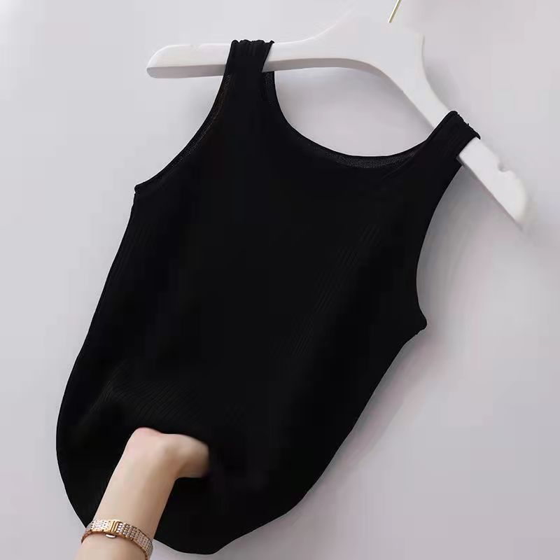 Douyin hit suspender women's vest female inner wear 2023 spring and summer new slim bottoming shirt female outer wear sleeveless